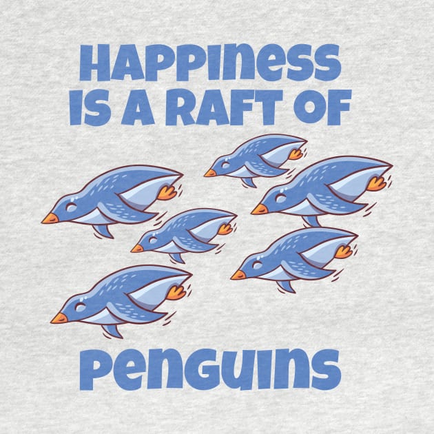 Penguin Happiness by Kingrocker Clothing